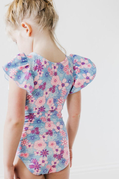 love-blooms-s-s-flutter-sleeve-leotard Mila &  Rose - Sophia's Style-Love Blooms S/S Flutter Sleeve Leotard-6-12M--1